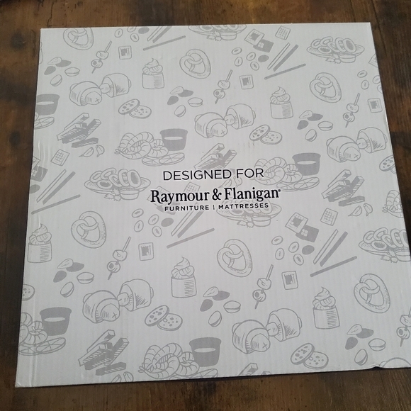 NWT appetizer entertaining set RAYMOUR & FLANIGAN - Picture 3 of 13